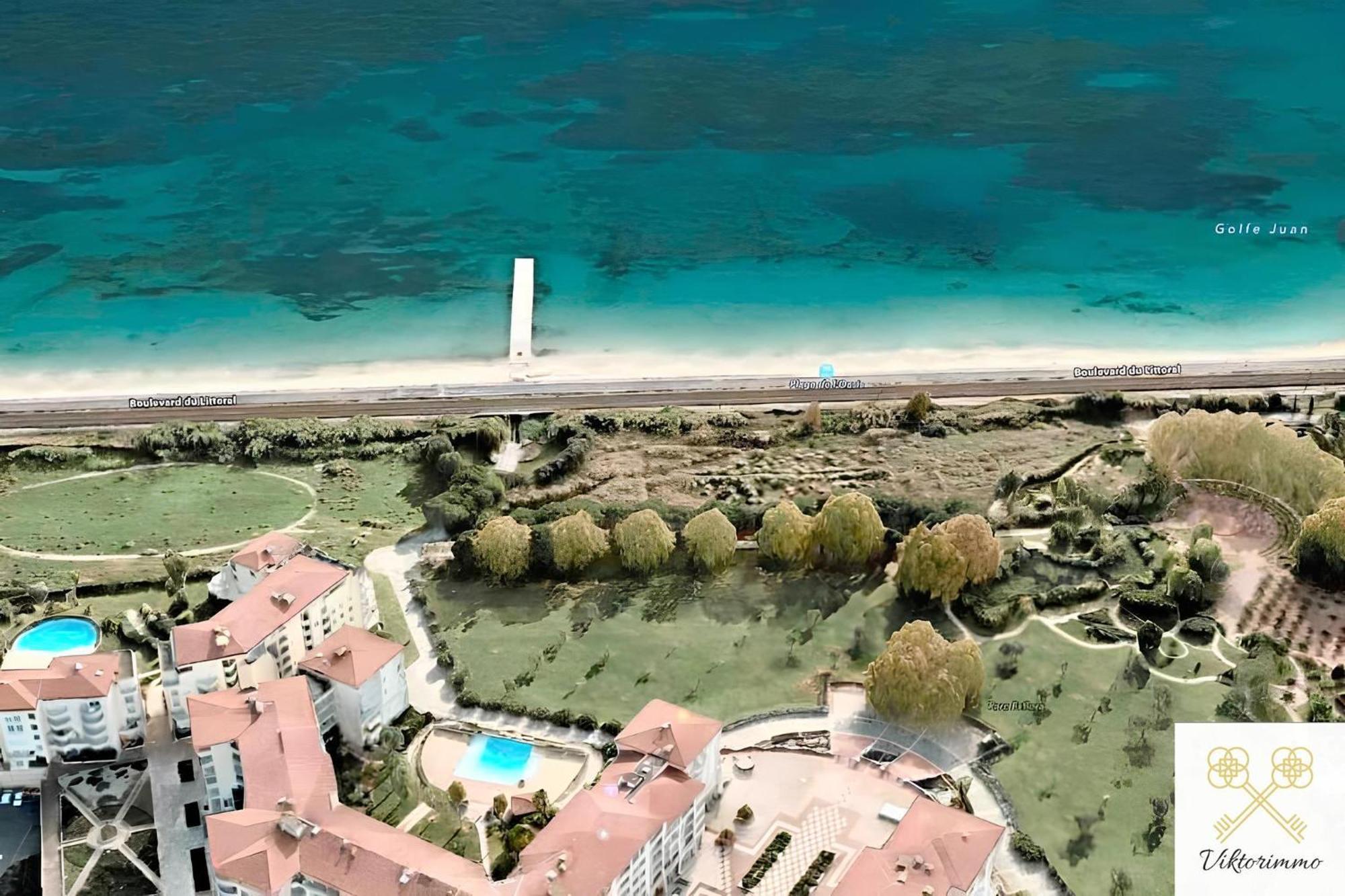1 Bedroom Sea View, Swimming Pool, Beach On Foot, Parking Antibes Zewnętrze zdjęcie